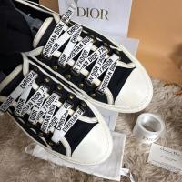 ราคา Uesd Like Very New Christian Dior WALK'N'DIOR Sneakers Canvas Black size Size37 วัดซอฟ 24.5-25CM (29277090101)