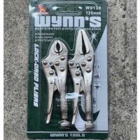 ราคา Wynn's คีมล็อคจิ๋ว 2ตัว/ชุด 125มม คีมล็อคมินิ คีมล็อค คีมล็อคเล็ก รุ่น W0130 (49057060530)