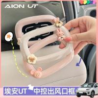 ราคา เหมาะสําหรับ AION UT Air Outlet ตกแต่งกรอบตกแต่งภายในเปลี่ยนสีอุปกรณ์เสริม Body Kit Aion Ut อุปกรณ์ตกแต่งรถยนต์ F2WE (51706430545)