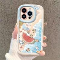 ราคา เคสไอโฟน แตงโมลูกใหญ่ สำหรับ IPhone 11 12 13 14 15 PRO MAX 6 7 6S 8 14 15 Plus XR XS MAX 15PRO 11PRO 13PRO 14PRO 12PRO (25946540514)