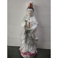 ราคา องค์เจ้าแม่กวนอิมยืนขาวสูง18นิ้วงานเซรามิค (26169596950)