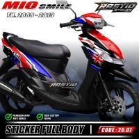 ราคา ล่าสุด Full Body Decal สติกเกอร์ Yamaha Mio Smile ปี 2008 2009 2010 2011 2012 2013 Decal สติกเกอร์ Full Body Mio Smile Design Arai สไตล์ Mio Smile ภาพ Arai สไตล์ Mio Smile Arai สไตล์ Racing SR 26.07 (