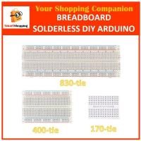 ราคา Breadboard Bread Board Solderless 170 400 830 Tie Points Contacts DIY Arduino (53350837992)