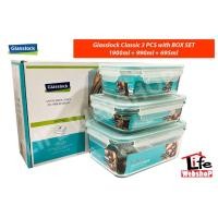 ราคา GLASSLOCK CLASSIC FOOD CONTAINER 3 ชิ้น พร้อมกล่อง (GL05-02(3) (25330891177)