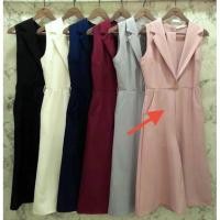 ราคา จั๊มสูทขา5ส่วนสีชมพูกะปิ S (16798337443)