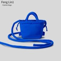 ราคา Fengling Puffer Tote Bag, Mini Soft Puffer Shoulder Bag, Fashion Cushion Cotton Nylon Down Crossbody Bag Women (24885032985)