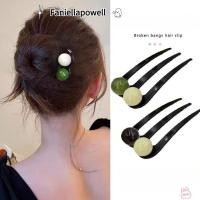 ราคา เครื่องประดับผม FANIELLAPOWELL, กิ๊บติดผมรูปตัว U สามฟันลูกปัด, ยางรัดผมพลาสติกวินเทจที่ทนทาน (43325979415)