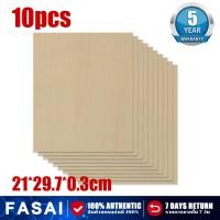 ราคา รับของภายใน 48H 10 pcs A4 ไม้อัดแผ่นความหนา 3 มม. (+/- 0.2 มม.) ไม้อัด Basswood สำหรับเลเซอร์แกะสลักตัด (21440979815)