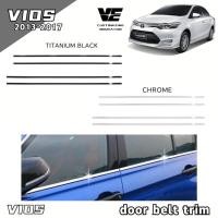 ราคา Vemart Toyota vios ncp150 2013-2017 คิ้วซับกระจกรถยนต์ สายพานประตู อุปกรณ์เสริมท่อ (57555012060)