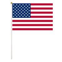 ราคา US Flag USA American Flag Hand Waving Flag World Cup Decorative Flags of United States of America (24739037906)