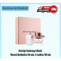 ราคา (ผ่อน0%) [Set 2 ชิ้น] 1. Set My Burberry Blush Travel Exclusive 90 ml. + Lotion 75 ml / 2. First Care (9287074261)