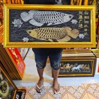 ราคา กรอบรูป ปลามังกร ภาพปลามังกร ปลา เงินทองไหลมาเทมา ของขวัญ ของที่ระลึกตกแต่งบ้าน รูปติดผนัง (56556671477)