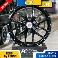 ราคา ล้อแม็ก Z-30 18x9.5 CPD 6x139.7 ET+22 สี UBK ZEUS By LENSO (28993620634)