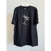 ราคา ♞,♘,♙[ของแท้] STÜSSY Martini Tee Black พร้อมส่ง XHS (27634368980)