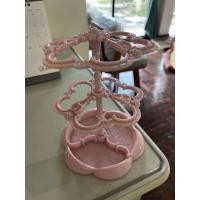 ราคา ที่แขวนต่างหูลายกุหลาบสีชมพูนม (2937075771)