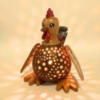 ราคา โคมไฟกะลามะพร้าว ไก่ งานแฮนด์เมด ของแต่งบ้านจากธรรมชาติ Coconut Shell Giraffe Lamp (54302236428)