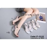 ราคา รองเท้าแก้วดุจเจ้าหญิงแสนเลอค่า ส้นแก้ว ทรงสวมรัดส้นพลาสติกใสนิ่มมากค่ะ (316559370)