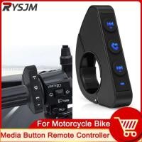 ราคา Waterproof Wireless Handlebar Remote Control Button for Helmet Headset Motorcycle Bike Handlebar Me (57755630589)