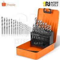 ราคา InnTech ชุดดอกสว่านเจาะเหล็ก 19 ชิ้น ขนาด 1-10 มม. High Speed Steel ดอกสว่านเจาะเหล็ก ดอกสว่าน ดอกสว่านไฮสปีด HSS คุณภาพสูง รุ่น HSS-19 (9714610515)
