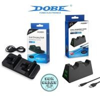 ราคา แท่นชาร์จจอย Ps4 ของ DOBE แบบมีไฟ NEW Version 2026 PS 4 Dual Charging Dock by DOBE ที่ชาร์จจอย Ps4 ของ DOBE)(TP4-19012) (21111004957)