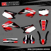 ราคา DSMTECH Full Graphics Decals Stickers Kit For Honda CR 125 CR 250 CR125 CR250 2000 2001 Number Name (45906558139)
