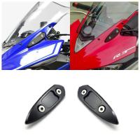 ราคา เหมาะสําหรับ Yamaha YZF R3 R25 ABS YZFR3 YZF-R3 YZF-R25 2015-2018 กระจกรถจักรยานยนต์บล็อกปิดแผ่นกระจกฐาน Blanking Hole Caps (47705254048)