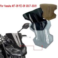 ราคา For Yamaha MT-09 FZ-09 2017 2018 19 2020 FZ09 Windscreen MT09 Windshield Deflector Parabrisas MT 09 (45806621580)