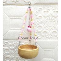 ราคา ถ้ายใส่อาหารแบบแขวนกรง Foraging Toy สำหรับนกฟอพัส เลิฟเบิริ์ด (6439868415)