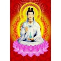 ราคา ภาพวาดเพชร 5ง - รุ่นภาพวาดพระพุทธรูปเจ้าแม่กวนอิม - ภาพวาดเพชร ทําเอง (52706140443)