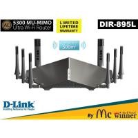 ราคา ROUTER (เราเตอร์) D-LINK รุ่น DIR-895L AC5300 MU-MIMO Ultra Wi-Fi Router (Grey) - รับประกันตลอดการใช้งาน (3319316532)