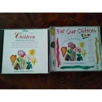 ราคา ซีดีเพลง cd music Disney For Our Children และ For Our Children Too! อัลบั้มรวมเพลงการกุศลที่ออกโดยดิสนีย์ มือสอง สถาพดี (54904824481)