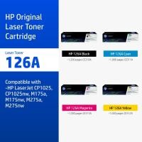 ราคา [ส่งด่วน] HP 126A Original LaserJet Toner Cartridge | ตลับหมึกเลเซอร์ สี / สีดำ (1956487995)