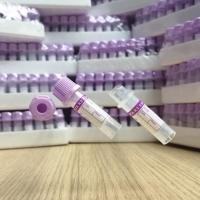 ราคา EDTA K3 Tube (จุกสีม่วง) หลอดเก็บตัวอย่างเลือด ขนาด 0.5 mL ( 15 หลอดราคา 60 บาท ) (5458511667)