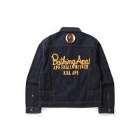 ราคา A Bathing Ape Shall Never Kill Ape Denim Jacket (3960812792)