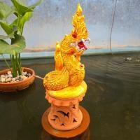 ราคา ขาตั้งดินเผา ลายฉลุจิ๋ว (ไม่รวมพญานาค) วางพญานาค พระพิฆเนศ โคมไฟ กระถาง น้ำริน (28952559826)