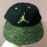 ราคา หมวก Jordan ดำเขียว งานปักสวยมาก แท้นะคะ (1893091071)