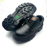 ราคา ✎⊕☒รองเท้าเซฟตี้ safety shoe หัวเหล็ก C27 สีดำไซส์ 37-46 (7790481517)
