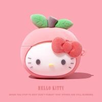 ราคา (Pro3 2025) เคสคิตตี้พีชน่ารักสําหรับ AirPods4/4ANC/1/2/3/Pro/Pro2/Pro3 เคสซิลิโคนอ่อนนุ่ม (46300142290)