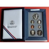 ราคา USA ชุดเหรียญขัดเงาพิเศษ 7 เหรียญ ปี 1994-S ที่ระลึกฟุตบอลโลก One Dollar เนื้อเงิน 90 % & Half Dollar (23639209239)