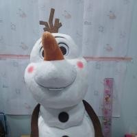ราคา Disney Store Frozen Olaf Snowman Big Plush / ตุ๊กตาหิมะโอลาฟ สโนว์แมนตัวใหญ่มากตัวแน่นๆนุ่มๆ กอดฟินๆ ของแท้ญี่ปุ่นมือสอง (41951642539)