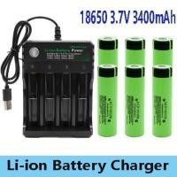 ราคา แบตเตอรี่ชาร์จใหม่ได้100% Original NCR18650B, 3,7 V, 3400Mah,18650,สำหรับแบตเตอรี่ Panasonic และ Cargador USB (22609105772)