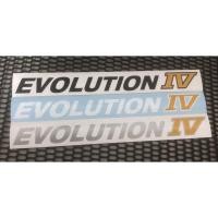 ราคา สติกเกอร์แต่งรถ EVOLUTION IV งานไดคัท สติกเกอร์Oracal **หากต้องการซื้อคู่ ให้กดซื้อ 2 แผ่น** (6879357736)