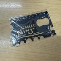 ราคา Wallet Ninja 18 in 1 การ์ดเครื่องมืออเนกประสงค์ (44164547294)