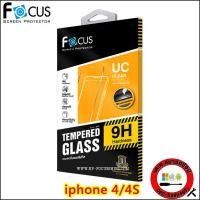 ราคา ฟิล์มกระจกใส ไม่เต็มจอ Focus iPhone 4/4S (4637364592)