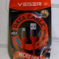 ราคา VEGER FAST CHARGING DATA CABLE VEGER สายชาร์จ 100 ซม. MICRO USB PACKING (26115191364)