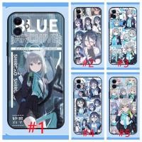 ราคา SAMSUNG สําหรับSamsung Galaxy Z Flipพับ 7 3 4 5 6 A17 A07 A05 A05S A15 A25 A35 A55 J8 4G 5G TH1 สีดํานุ่มเคสโทรศัพท์Blue Archive (28057709704)