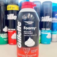 ราคา โฟมโกนหนวด Gillette Foamy Shaving Foam Cream Comfort Glide ขนาด 11oz / 311g. (23865701140)