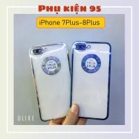 ราคา เคส IPhone 7Plus, 8Plus พร้อมขอบสีเปิดหลังของ Apple สุดหรู, กันกล้อง (27215869037)