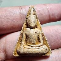 ราคา พระสวย ตรงรูป พระพิมพ์ สามเหลี่ยม หลังลายนิ้วมือ สภาพเดิม ของเก่า จากหิ้ง ใหญ่ (18292901733)