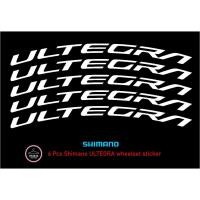 ราคา <NEW 2025> 6 ชิ้น Shimano ULTEGRA ชุดล้อ สติ๊กเกอร์ปั่นจักรยาน ขอบจักรยานเสือหมอบ ชุดล้อ (27387221420)